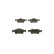 Brake Pad Set, disc brake BP1128 Bosch, Thumbnail 4