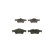 Brake Pad Set, disc brake BP1128 Bosch, Thumbnail 6