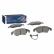 Brake Pad Set, disc brake BP1131 Bosch, Thumbnail 9