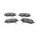 Brake Pad Set, disc brake BP1132 Bosch, Thumbnail 5