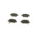 Brake Pad Set, disc brake BP1133 Bosch