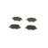 Brake Pad Set, disc brake BP1133 Bosch, Thumbnail 3