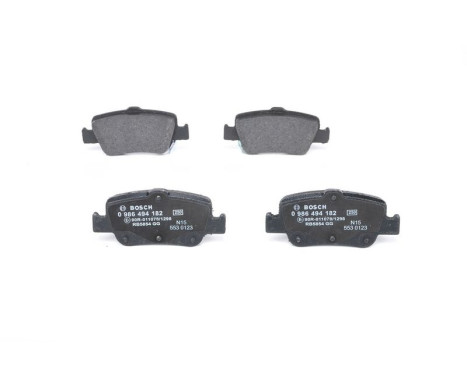 Brake Pad Set, disc brake BP1133 Bosch, Image 4