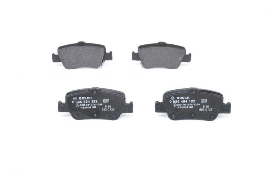 Brake Pad Set, disc brake BP1133 Bosch, Image 4