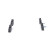 Brake Pad Set, disc brake BP1133 Bosch, Thumbnail 5