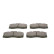 Brake Pad Set, disc brake BP1135 Bosch, Thumbnail 5