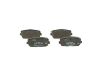 Brake Pad Set, disc brake BP1136 Bosch