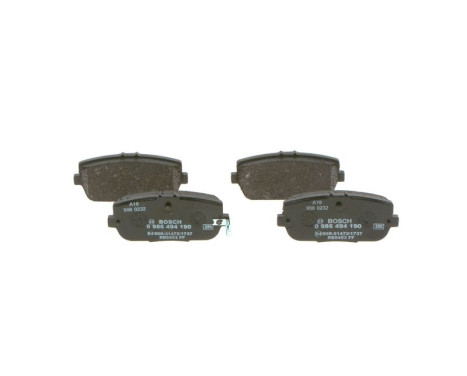 Brake Pad Set, disc brake BP1136 Bosch, Image 3