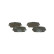 Brake Pad Set, disc brake BP1136 Bosch, Thumbnail 3