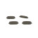 Brake Pad Set, disc brake BP1136 Bosch, Thumbnail 5