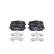 Brake Pad Set, disc brake BP1136 Bosch, Thumbnail 6