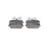 Brake Pad Set, disc brake BP1136 Bosch, Thumbnail 7