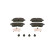 Brake Pad Set, disc brake BP1137 Bosch