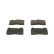 Brake Pad Set, disc brake BP1143 Bosch