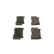 Brake Pad Set, disc brake BP1143 Bosch, Thumbnail 2