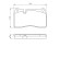 Brake Pad Set, disc brake BP1143 Bosch, Thumbnail 6