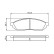 Brake Pad Set, disc brake BP1144 Bosch, Thumbnail 5