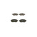 Brake Pad Set, disc brake BP1147 Bosch, Thumbnail 5