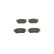 Brake Pad Set, disc brake BP1148 Bosch, Thumbnail 2