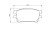 Brake Pad Set, disc brake BP1148 Bosch, Thumbnail 6