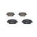 Brake Pad Set, disc brake BP1150 Bosch, Thumbnail 3