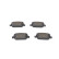 Brake Pad Set, disc brake BP1150 Bosch, Thumbnail 5