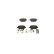 Brake Pad Set, disc brake BP1150 Bosch, Thumbnail 4