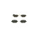 Brake Pad Set, disc brake BP1150 Bosch, Thumbnail 6