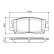 Brake Pad Set, disc brake BP1154 Bosch