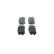 Brake Pad Set, disc brake BP1154 Bosch, Thumbnail 3