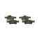 Brake Pad Set, disc brake BP1155 Bosch