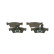 Brake Pad Set, disc brake BP1155 Bosch, Thumbnail 3