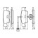 Brake Pad Set, disc brake BP1155 Bosch, Thumbnail 7