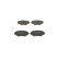 Brake Pad Set, disc brake BP1156 Bosch, Thumbnail 2