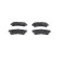 Brake Pad Set, disc brake BP1157 Bosch, Thumbnail 2