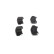 Brake Pad Set, disc brake BP1157 Bosch, Thumbnail 3