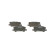 Brake Pad Set, disc brake BP1159 Bosch