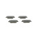 Brake Pad Set, disc brake BP1159 Bosch, Thumbnail 6