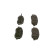 Brake Pad Set, disc brake BP1162 Bosch, Thumbnail 2