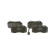 Brake Pad Set, disc brake BP1163 Bosch