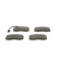 Brake Pad Set, disc brake BP1163 Bosch, Thumbnail 5