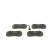 Brake Pad Set, disc brake BP1163 Bosch, Thumbnail 6