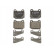 Brake Pad Set, disc brake BP1164 Bosch