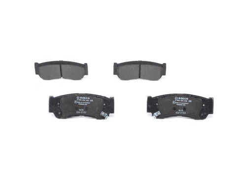 Brake Pad Set, disc brake BP1165 Bosch