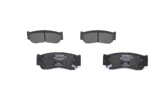 Brake Pad Set, disc brake BP1165 Bosch