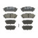 Brake Pad Set, disc brake BP1167 Bosch