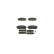 Brake Pad Set, disc brake BP1167 Bosch, Thumbnail 3