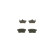 Brake Pad Set, disc brake BP1168 Bosch, Thumbnail 6