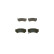 Brake Pad Set, disc brake BP1169 Bosch, Thumbnail 3