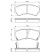 Brake Pad Set, disc brake BP1169 Bosch, Thumbnail 7